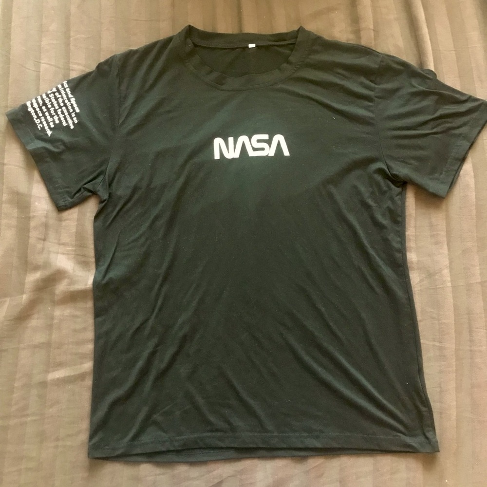 Black Nasa Tee